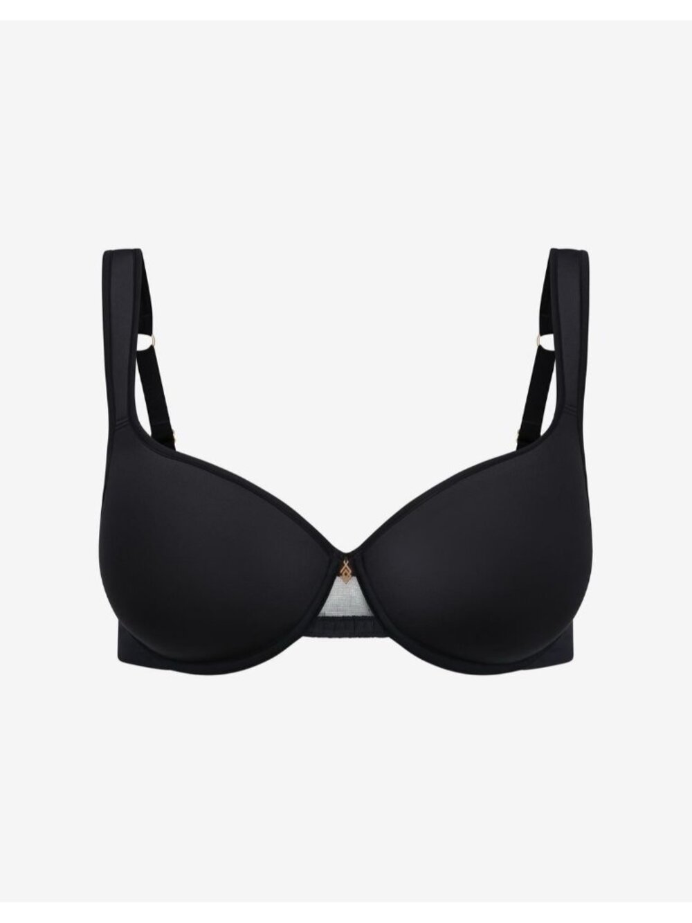 Third Love Bra 24/7 Classic Full Coverage Size 36E Black Underwire Adjustable